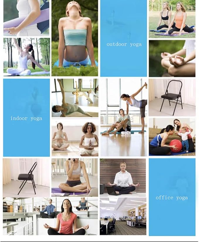 Iyengar Yoga Chair,Pilates Chair Yoga Auxiliary Chair Special Auxiliary Reinforced Yoga PU All Steel Yoga Inversion Chair,White