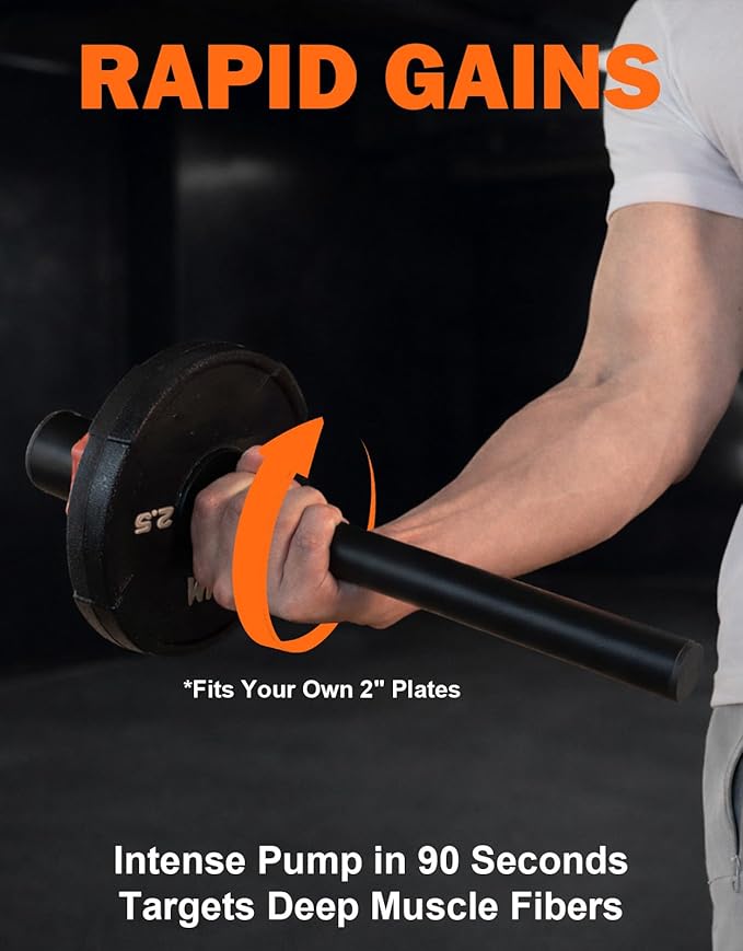Fitarc Wrist Bar,Forearm Strengthener,Wrist Curl Bar,Grip Strength Trainer, Wrist Bar,Wrist Rotation Exerciser,Wrist Forearm Strengthener