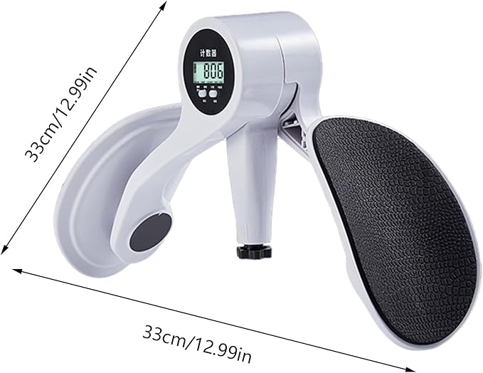 Hip Strength Training Equipment – Muscle Toning Gear, Fitness Assistant | Home Workout Device, Digital Thigh Exerciser with Smart Tracker for Glute Activation, Core Reinforcement, and Pelvic Floor