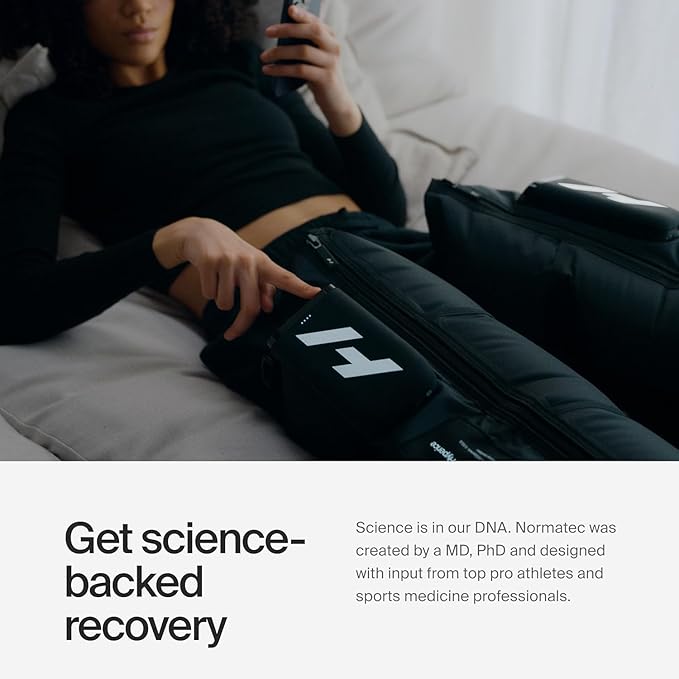 Hyperice Normatec Elite Legs Size Standard - Dynamic Air Compression Massage - Helps Increase Circulation in Legs, Reduces Muscle Pain and Aches and Improves Recovery Time Post-Workout