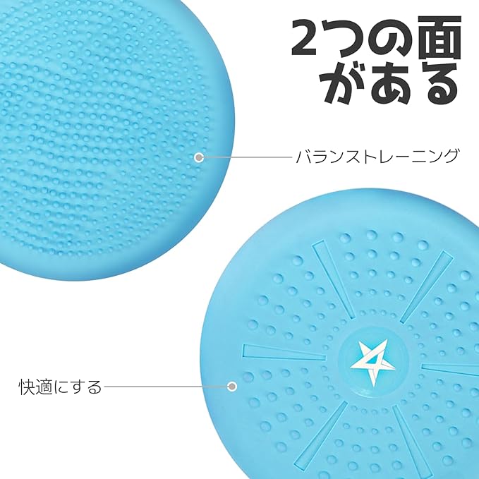 Yes4All UXKR Balance Cushion, Plastic, Blue
