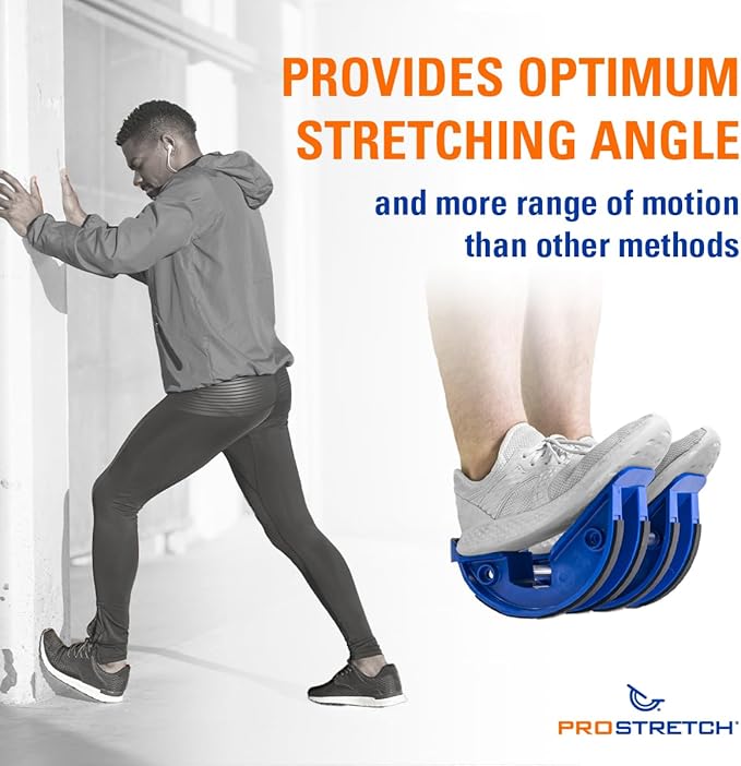 ProStretch Double Original Calf Stretcher, Dual Foot Rocker for Plantar Fasciitis, Achilles Tendonitis, and Tight Calves