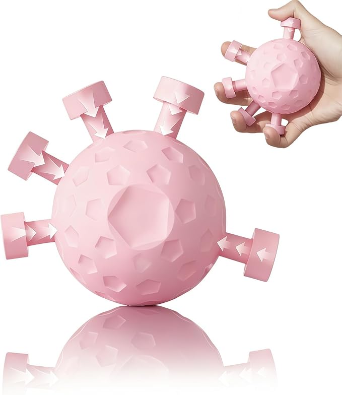 Finger Grips Strengthener 2026 New, Grips Strength Trainer, Hand Exerciser with Silicone Balls for Forearm and Wrist Strengthening for Guitarists, Musicians, Fitness, Workout, Hand Rehabilitation