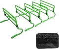 5X Agility Hurdles Obstacles Improves Strength Adjustable Speed Hurdles for Soccer Athletes Basketball Running Indoor Outdoor