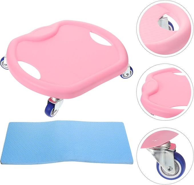SUPVOX 1set Abdominal Training Sliding Discs with Knee Pad Portable Fitness Equipment for Full Body Workouts Silent Design for Home Gym and Travel Versatile Workout Sliders for Core