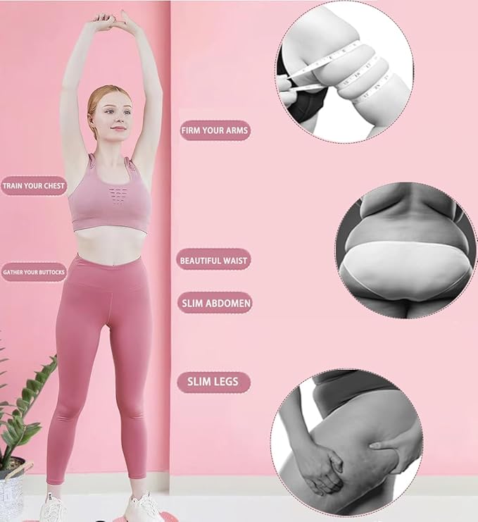 Waist Twisting Disc，ab Twister Machine，Massage Waist Twisting Board with Pull Rope，Waist Twisting Fitness Tool Standing，for Waist Twister Disk for Women Belly Fat
