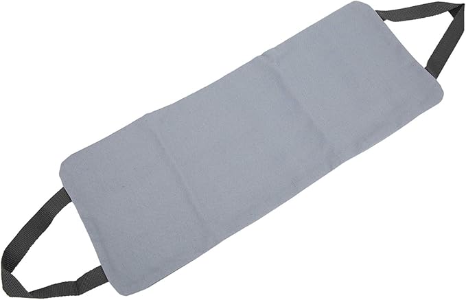 Thin Arm Yoga Sandbag, Fitness Freeweight Training Bag for Leg Slimming and Weightlifting, Adjustable Fill Canvas Workout Bag with Zipper and Handles for Home Gym Use