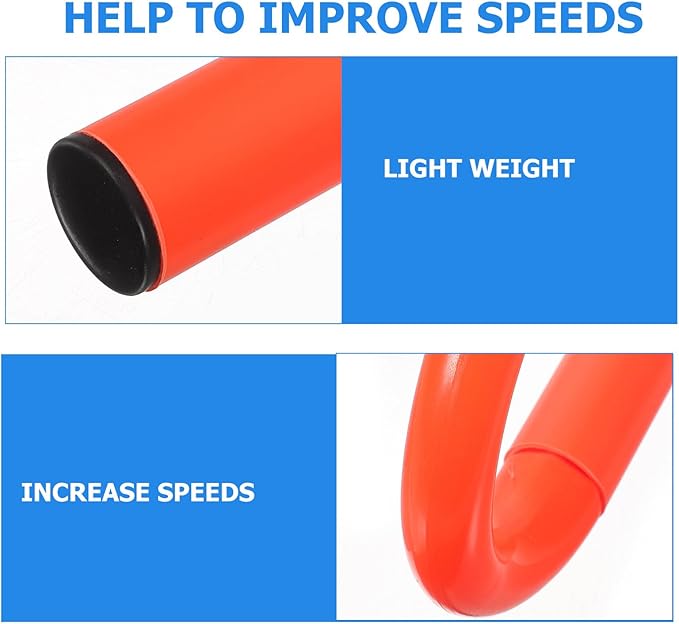 Cabilock Agility Training Hurdle for Portable Football Soccer Speed Hurdle Equipment for Outdoor Indoor Sports Training and Skill Development