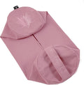 Yoga Studio Spare Organic Cotton Bolster Covers with Handle and Zipper (Dusty Pink)