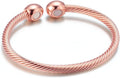 NewZenro Elegant Magnetic Bracelet Copper Magnets Bangle For Women Men Gifts for Father's Day