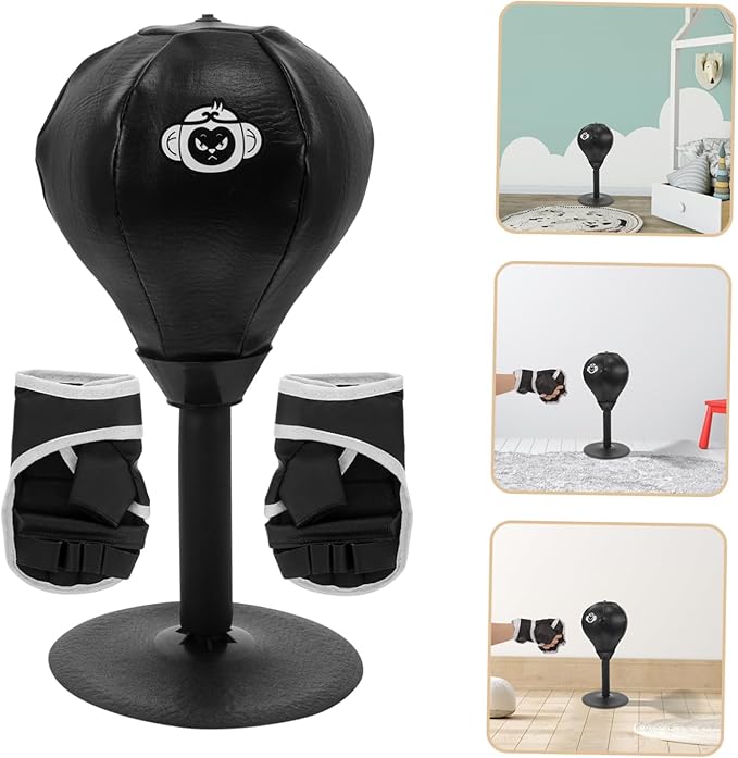 1Set Boxing Training Ball with Suction Cup Design Portable Reflex Training Equipment for Home Use for Improving Hand Eye Coordination and Quick Reactions