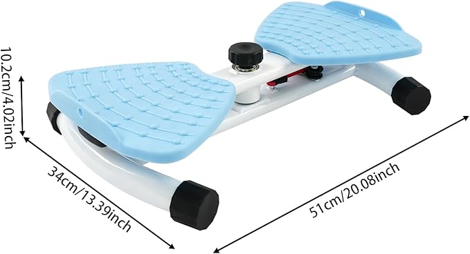 Waist Twister Machine Exercise, Adjustable Exercise Twist Board Twist Board for Exercise, Noiseless Ab Twister for Home Gym Equipment, Anti-Slip Home Gym Workout Equipment for Women Belly Fat
