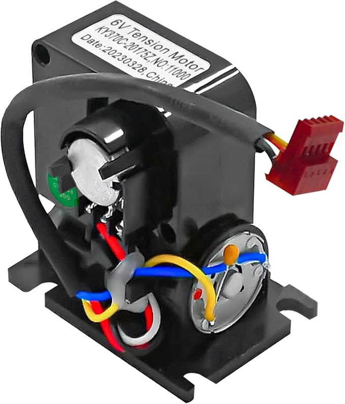 Elliptical Resistance Tensioner Motor 6V Fits for NordicTrack CX925 Ellipticals Replacement for HealthRider Various Models Part, Replace 193223 175656 182556 182851 NEL07940