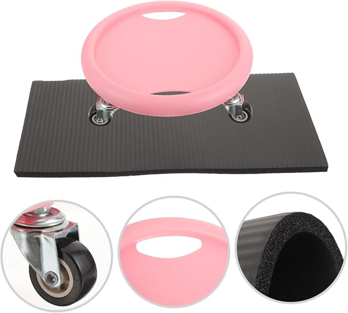 BESPORTBLE 1set Sliding Discs Abdominal Fitness Equipment Knee Cushion Multi-functional Workout Sliders for Core Strength and Toning Stylish Colors Easy to Clean