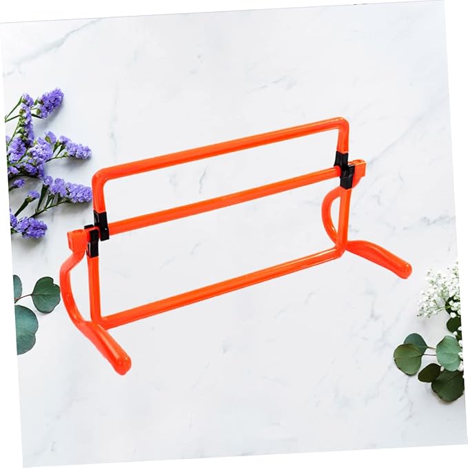 SUPVOX Removable Agility Hurdles for Soccer Training Fitness Equipment for Workouts Durable Football Barriers for Speed and Footwork Development Orange