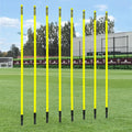 NWS Forza Spring Loaded Agility Poles | Improve Endurance, Speed & Footwork - Available in Packs of 8 or 16
