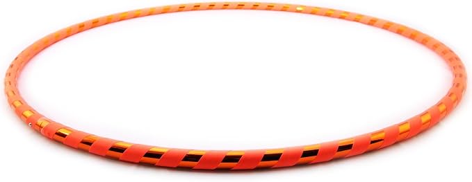 Weighted Beginner Fitness Hula Hoop for Adults - Exercise Hoop for Weight Loss & Core Workout - Large Diameter Hoop for Easy Learning - Handmade in USA - Multiple Sizes & Colors