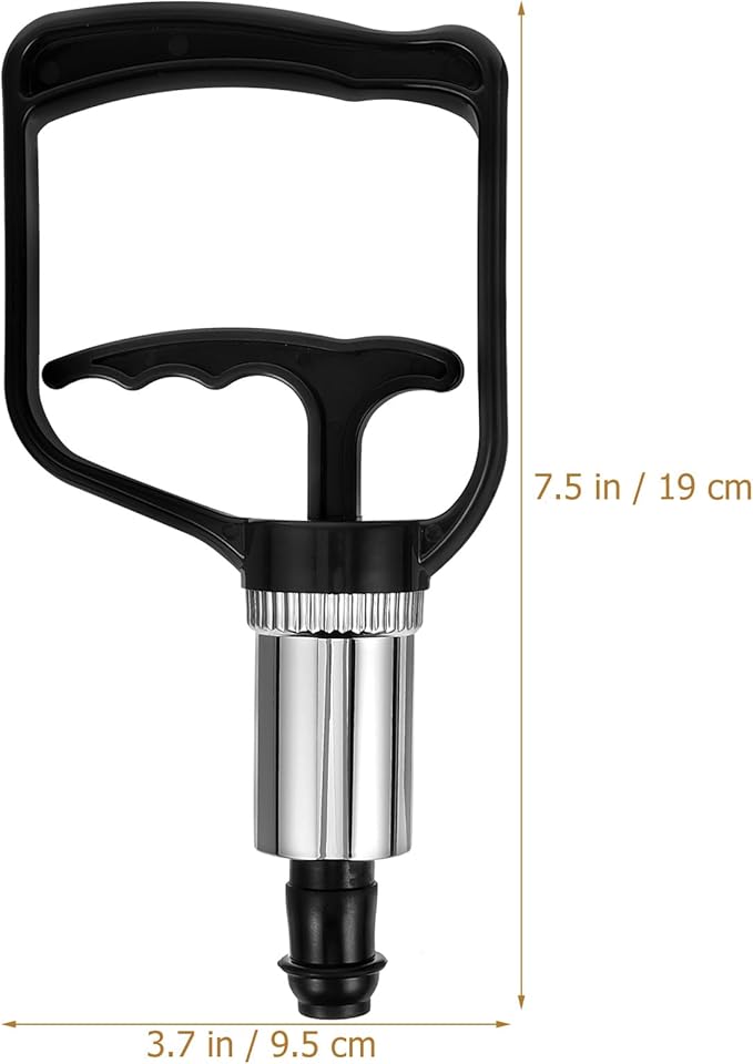 Cupping Pump Hand Vacuum Pump Replacement Strong Suction Manual Pressure Cupping Tool for Muscles, Physical Therapy