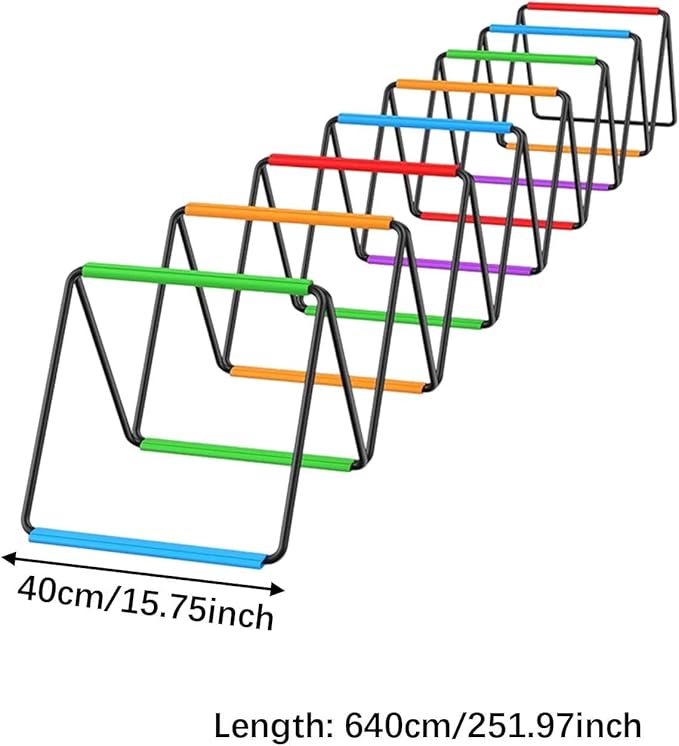 Yiju Agility Ladder Jumping Obstacles for Kids Adults Multipurpose Football Footwork Ladder for Outdoor Sports Rugby