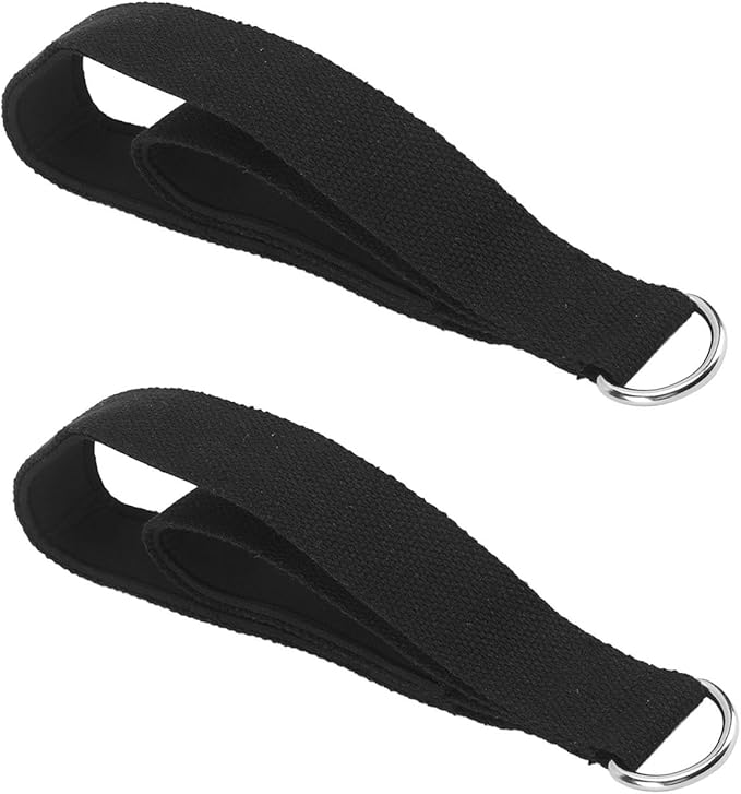 Modern Pilates Straps - D Ring Double Loop Straps for Home Gym Workouts, Cotton, Adjustable Length, Anti-Slip, Compatible with Most Pilates Beds and Equipment