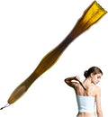 1-Piece Imitation Cow Horn Back Scratcher as Delicate and Smooth as a Gemstone, 12.4-Inch Long Handle Back Scratcher, Suitable for Adult Women and Man, As A Gift for Loved Ones(F-Brown-1)