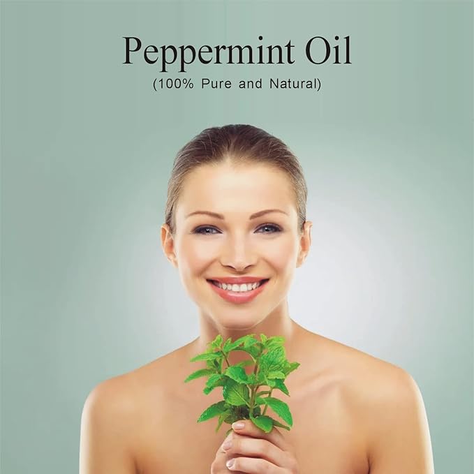 First Botany, 100% Pure Peppermint Oil - Premium Peppermint Essential Oil for Aromatherapy, Massage, Topical & Household Uses - 1 fl oz