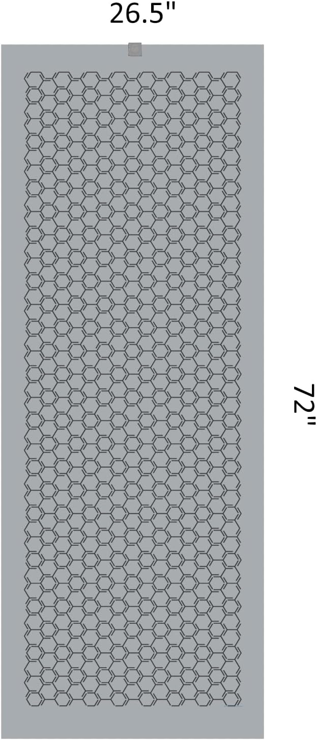 Eunzel Yoga Towel for Hot Yoga,Non-Slip Double Sided Silicone Grip Towel Absorbent Microfiber Towel for Hot Yoga, Vinyasa and Power 26.5"x72", Grey