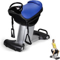 Electric Horse Riding Machine, Hip Training Vibration Rider, Indoor Plug-in Vibration Platform, Home Gym Exercise Machine, Fitness Equipment (Blue)
