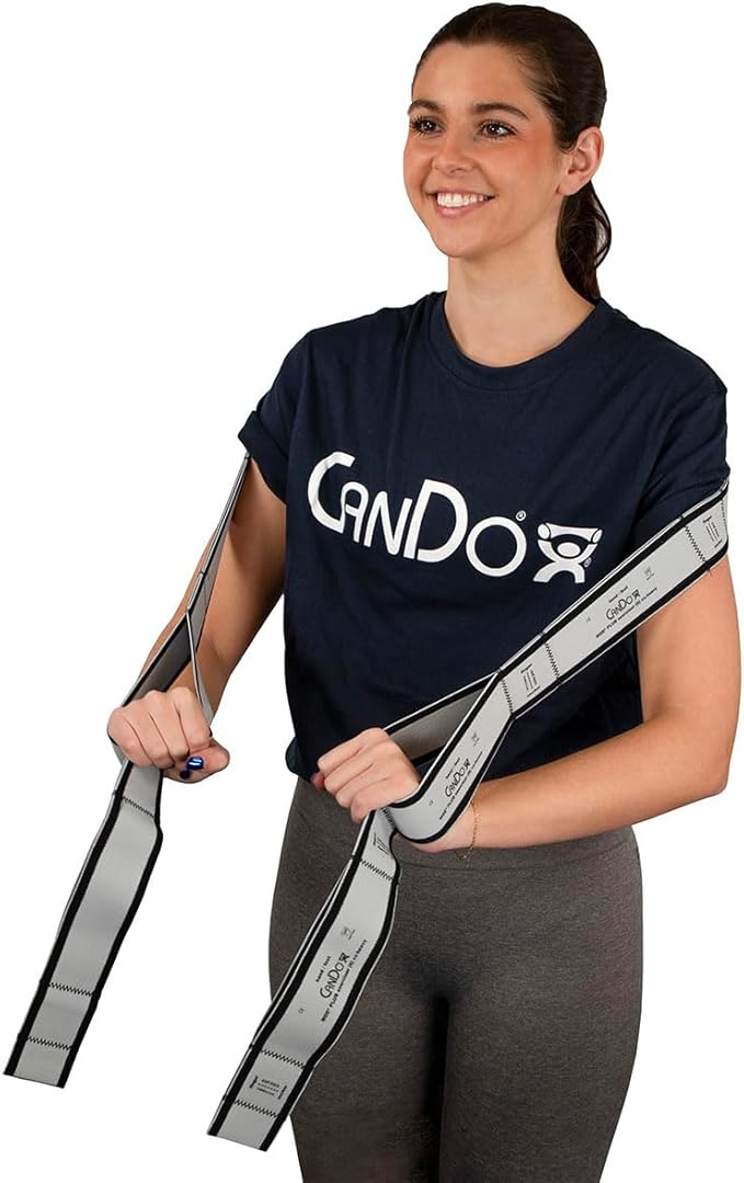 CanDo Multi-Grip Exerciser Plus, 6 Foot Exerciser, 9 Loops,