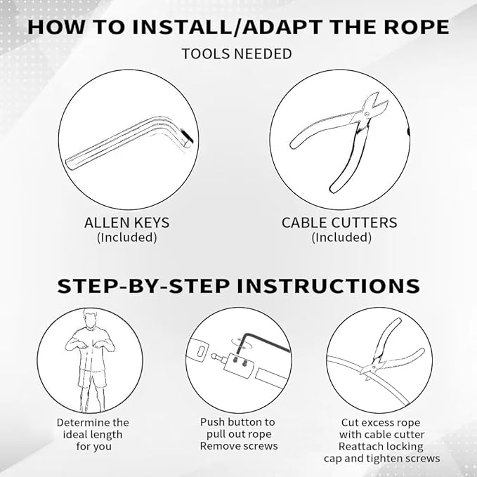 Hererope Weighted Jump Rope Set 3-in-1 Interchangeable 1/6lb 1/4lb 1/2lb Professional Jump Ropes for Men Women | Premium Ball Bearing Speed Rope Anti-Slip Leather Grip | Crossfit Boxing MMA
