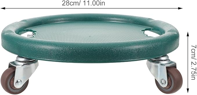 Core Sliding Discs Abdominal Exercise Wheel 360° Silent Multi-directional Ab Roller for Home Gym Fitness Training Green