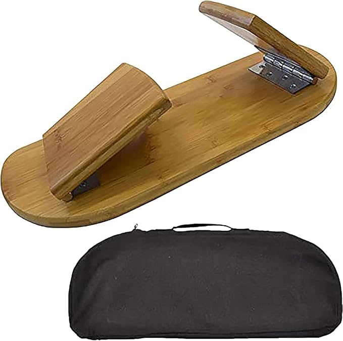 Perfect Kneeling Stool, Ergonomic Yoga Bench, Folding Meditation Bench Made Of Renewable Bamboo