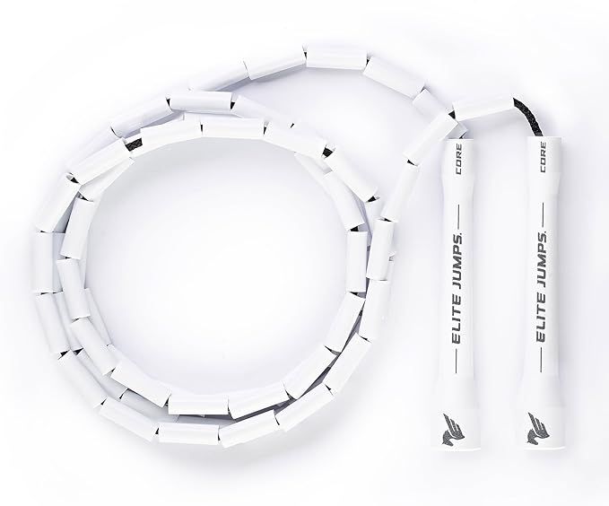Elite Jumps - Do Hard Things 1” Beaded Jump Ropes | Crossover Jump Rope for Your Exercise Equipment | Segmented Jump Rope