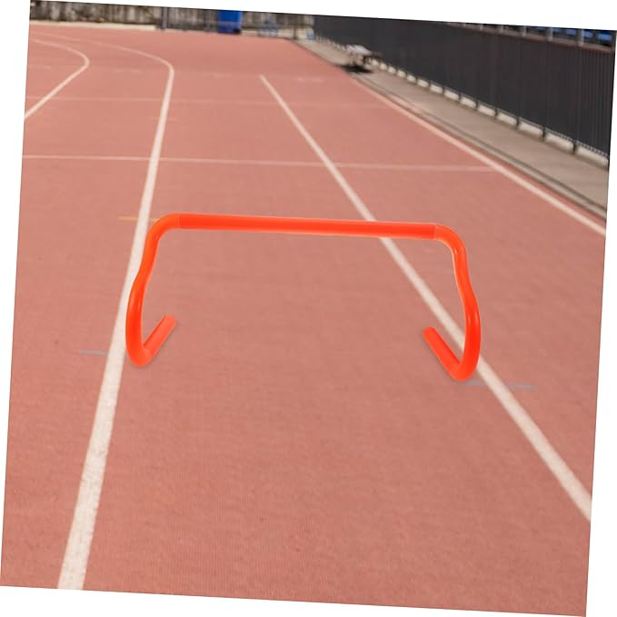 Toyvian Portable Detachable Hurdles for Agility Training Lightweight PVC Jumping Hurdle Set Speed Training Equipment for Football and Soccer Outdoor Fitness