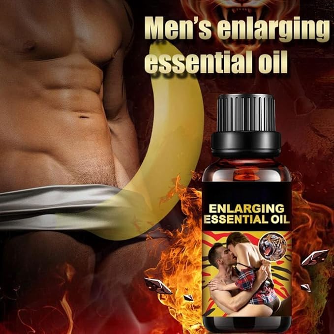Men Massage Oil for Sex, Hotiary Sexual Enhancement Essential Oil Penis Becomes Longer Thicker Enhancement Men Energy for Care Delay Performance Boost Strength