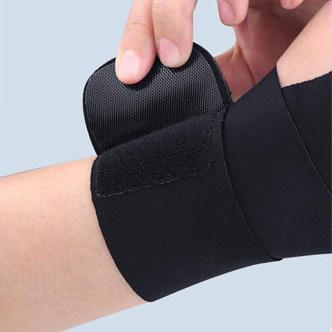 Kisangel 2pcs Breathable Adjustable Fitness Wrist Brace Thumb Support, Elastic Sports Wrist Sleeve for Gym and Weightlifting, Wear-Resistant Joint Wraps for Injury Prevention
