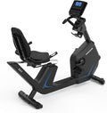 Horizon Fitness 5.0R Recumbent Bike, Fitness & Cardio, Magnetic Resistance Cycling Bike with Bluetooth, Comfort Seat with Lumbar Support, Step-through Frame, and 350lb Weight Capacity