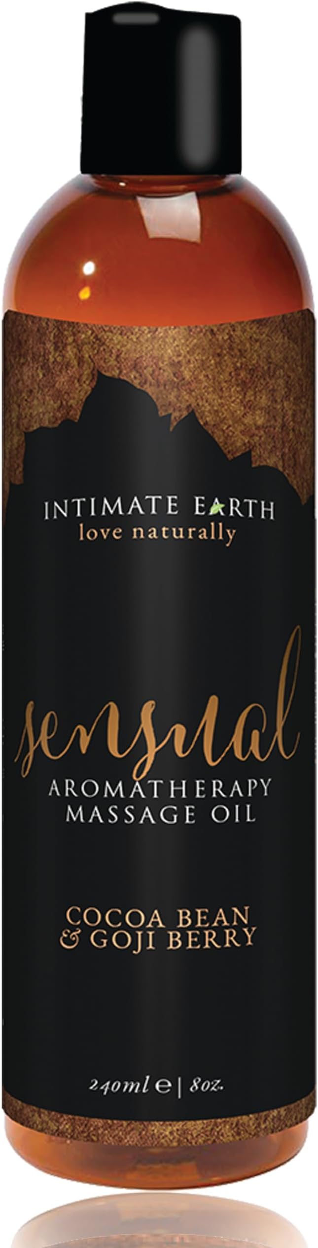 Intimate Earth Sensual Massage Oil, 8 Ounce