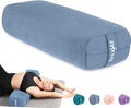 Yes4All Triple-Layer Sponge Yoga Bolster for Restorative Yoga & Meditation – Supportive Pillow for Balance & Pose Adjustments