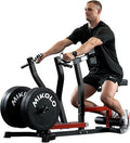 Mikolo Plate Loaded Seated Row Machine for Home Gym, 400LB Capacity, Independent Arms & Adjustable Seat for Full Back Workout