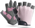 Women's Workout-Cycling-Fingerless-Gloves with Anti-Slip Palm - Breathable Grip Weightlifting Gym Sport Gloves