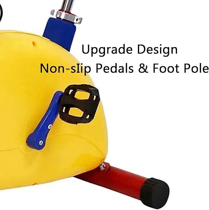 Exercise Bikes for Kids, Childrens Fitness Exercise Equipment, Adjustable Seat Mini Kids Exercise Bike Equipment Treadmill for Boys Girls Age 3-12 Years