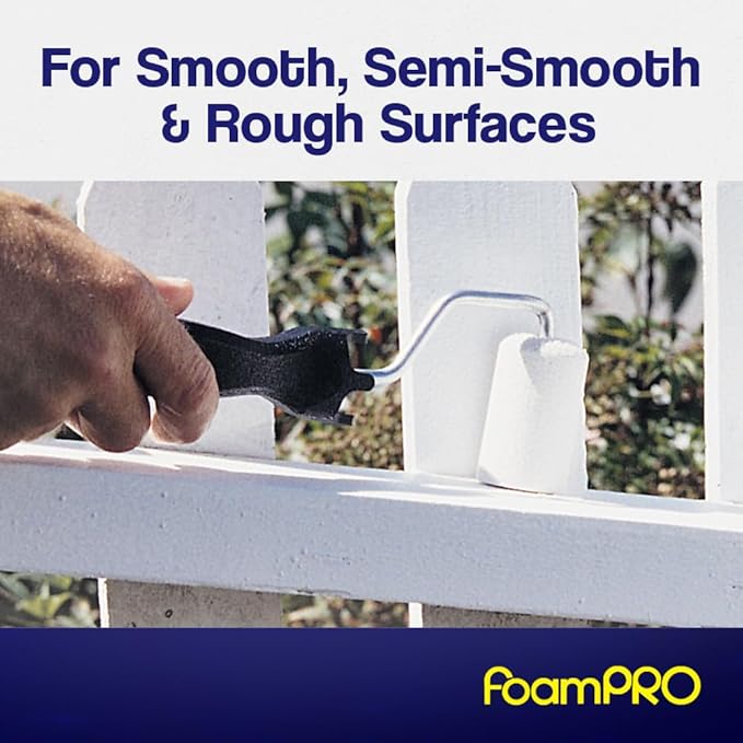 Foam PRO 63 Foam Paint Roller Refills, Pack of 2