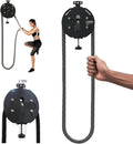 Suspension Endless Rope Pulley System, Endless Rope Trainer, Portable Cable Pulley Machine with Adjustable Resistance, Suspended String Climbing Machine For Home Gym For Arm Back Grip Training
