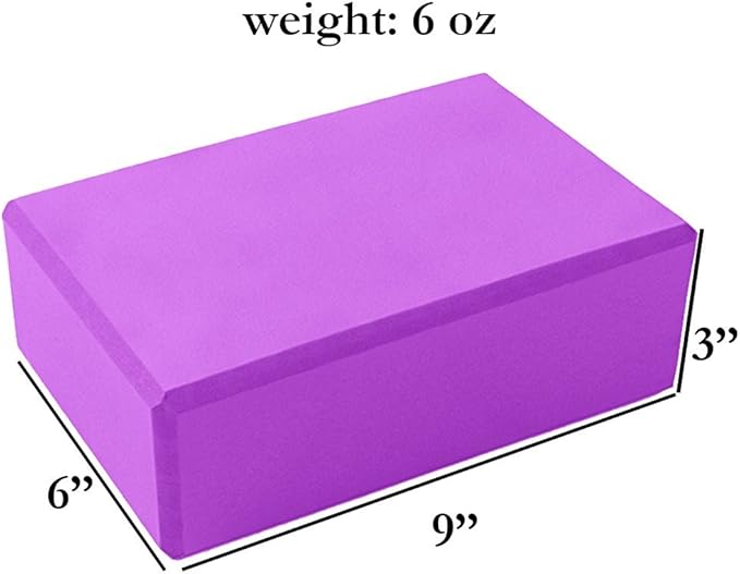 DreamHigh Yoga Block Brick Foam Sport Health Home Exercise Gym Tools 2pcs