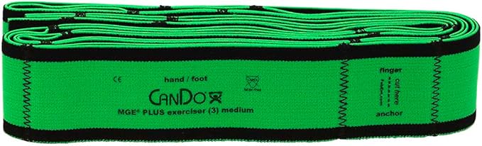 CanDo Multi-Grip Exerciser Plus, 6 Foot Exerciser, 9 Loops,