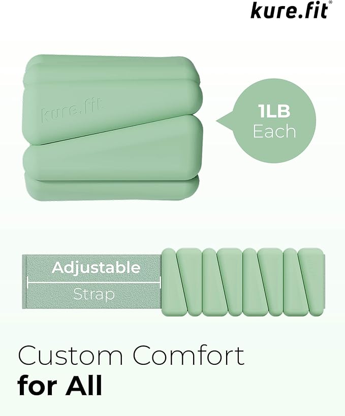 Sage Pilates Kit 1lb Weighted Bangles 2to5lb Dumbbell Bundle