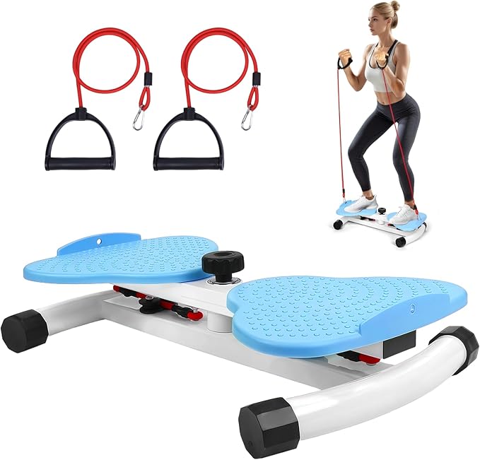 waist twister，waist twisting machine twister board with 300 lbs Weight Capacity, Noiseless Fitness Tool Foot Massage, Core Workout for Belly Fat Loss Anti-Slip Home Gym Equipment for Women Men Grey