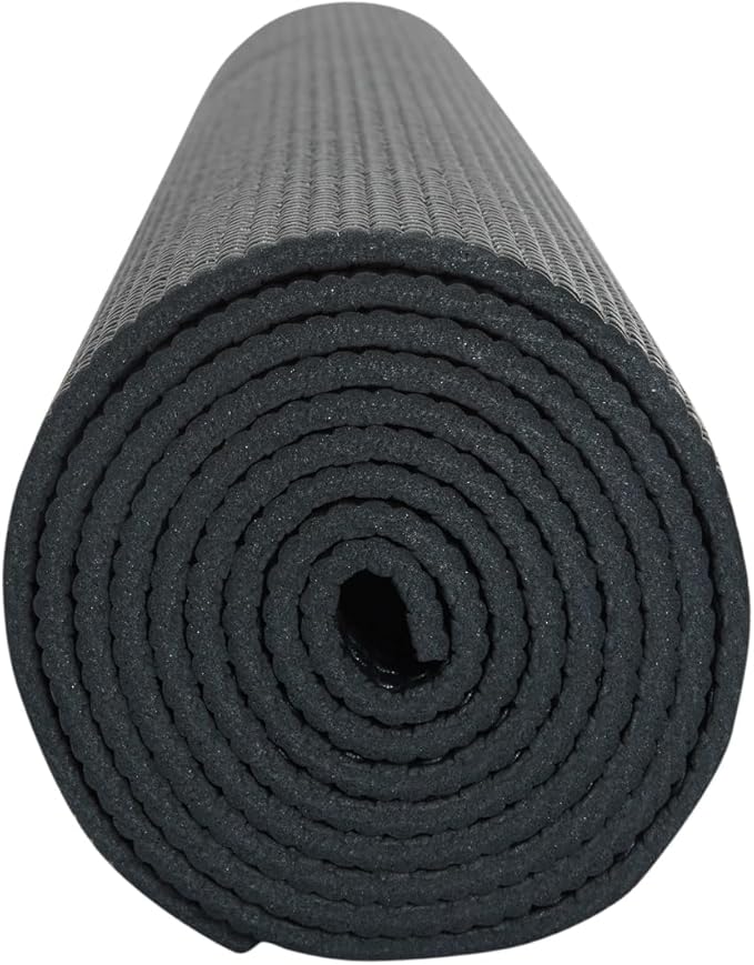 Everyday Yoga Deluxe Mat, Spacious 72"x24" Non-Slip Yoga Mat for Comfortable Home Workouts, 3-5mm Extra Thick