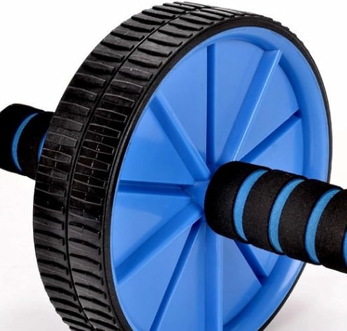 GLEAVI Double Wheel Abdominal Exercise Roller Core Training Fitness Device Mute Ab Roller for Home Gym Workout